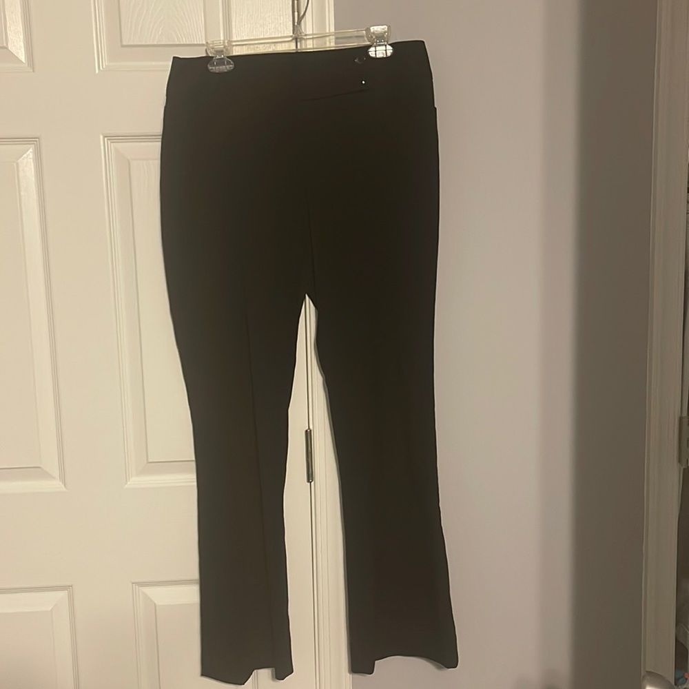 Black dress pants.